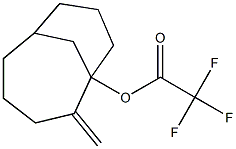 Trifluoroacetic acid 2-methylenebicyclo[4.3.1]decan-1-yl ester