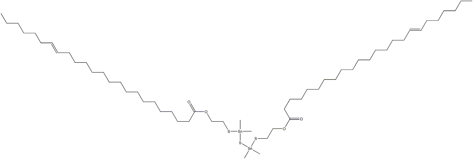 Bis[dimethyl[[2-(16-tricosenylcarbonyloxy)ethyl]thio]stannyl] sulfide