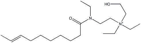 2-[N-Ethyl-N-(8-decenoyl)amino]-N,N-diethyl-N-(2-hydroxyethyl)ethanaminium