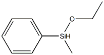 エトキシフェニルシリルメタン 化学構造式