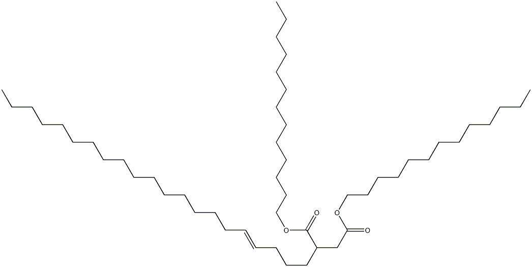 2-(4-Henicosenyl)succinic acid ditridecyl ester Structure