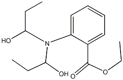 2-[Bis(1-hydroxypropyl)amino]benzoic acid ethyl ester|