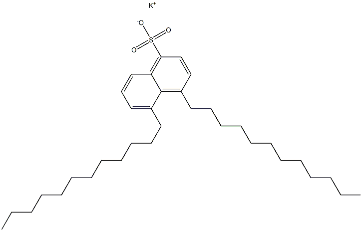 4,5-Didodecyl-1-naphthalenesulfonic acid potassium salt