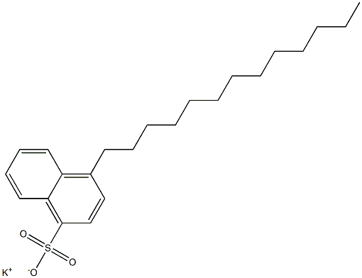  4-Tridecyl-1-naphthalenesulfonic acid potassium salt