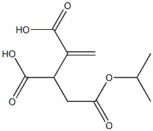3-Butene-1,2,3-tricarboxylic acid 2-propyl ester,,结构式