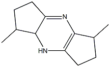 1,2,3,5,6,7,8,8a-Octahydro-1,5-dimethyldicyclopentapyrazine,,结构式