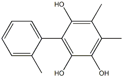  5,6-Dimethyl-3-(2-methylphenyl)benzene-1,2,4-triol