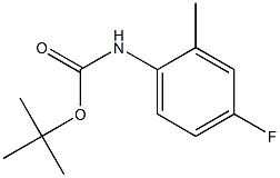 N-(tert-Butyloxycarbonyl)-2-methyl-4-fluoroaniline