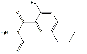 5-Butylsalicylic acid N-formyl hydrazide