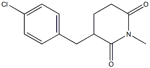 3-(4-Chlorobenzyl)-1-methylpiperidine-2,6-dione