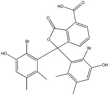 1,1-Bis(6-bromo-5-hydroxy-2,3-dimethylphenyl)-1,3-dihydro-3-oxoisobenzofuran-4-carboxylic acid