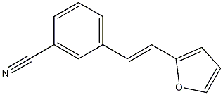 2-(3-Cyanostyryl)furan