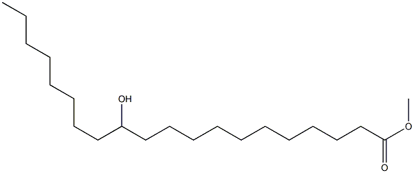 12-Hydroxyicosanoic acid methyl ester Structure
