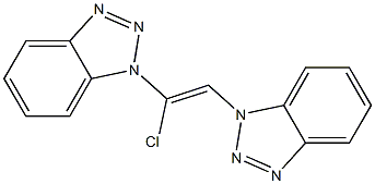 (Z)-1,2-Bis(1H-benzotriazol-1-yl)-1-chloroethene