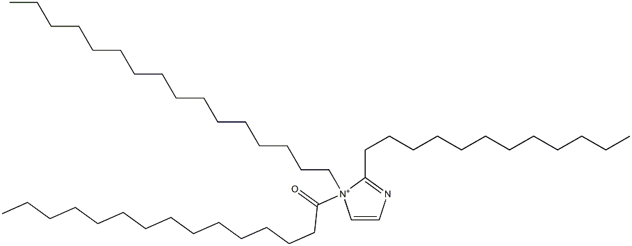 2-Dodecyl-1-hexadecyl-1-pentadecanoyl-1H-imidazol-1-ium|