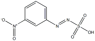 m-Nitrobenzenediazosulfonic acid