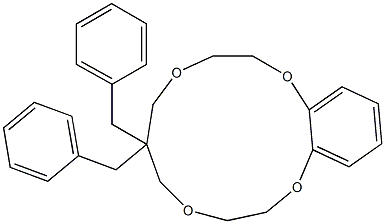  6,6-Dibenzyl-2,3,6,7,9,10-hexahydro-5H-1,4,8,11-benzotetraoxacyclotridecin