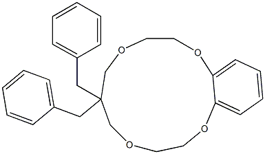 6,6-Dibenzyl-2,3,6,7,9,10-hexahydro-5H-1,4,8,11-benzotetraoxacyclotridecin