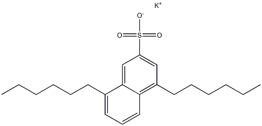  4,8-Dihexyl-2-naphthalenesulfonic acid potassium salt