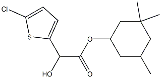  2-(5-Chloro-2-thienyl)glycolic acid 3,3,5-trimethylcyclohexyl ester