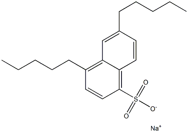 4,6-Dipentyl-1-naphthalenesulfonic acid sodium salt|