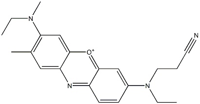 7-[(2-Cyanoethyl)ethylamino]-3-(ethylmethylamino)-2-methylphenoxazin-5-ium