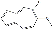 5-Chloro-6-methoxyazulene Structure