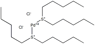 Bis(dipentylsulfonio)palladium(IV) dichloride