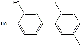 4-(2,5-Dimethylphenyl)benzene-1,2-diol|