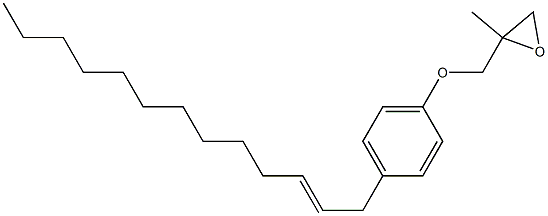 4-(2-Tridecenyl)phenyl 2-methylglycidyl ether