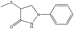 1-Phenyl-4-methylthiopyrazolidin-3-one