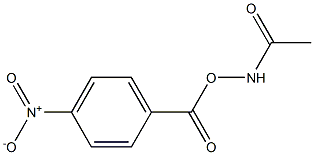 N-Acetyl-O-(4-nitrobenzoyl)hydroxylamine Structure