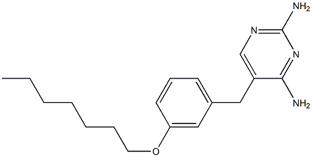 2,4-Diamino-5-[3-heptyloxybenzyl]pyrimidine