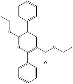 2-Ethoxy-5-ethoxycarbonyl-3,6-diphenyl-3,4-dihydropyridine