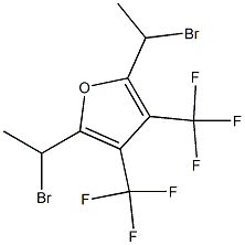 2,5-Bis(1-bromoethyl)-3,4-bis(trifluoromethyl)furan