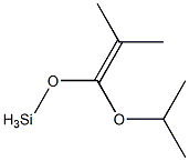 1-イソプロピルオキシ-2-メチル-1-シリルオキシ-1-プロペン 化学構造式