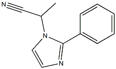 1-(1-Cyanoethyl)-2-phenyl-1H-imidazole|