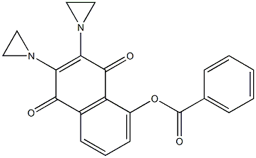 2,3-Bis(1-aziridinyl)-5-benzoyloxy-1,4-naphthoquinone