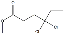 4,4-Dichlorocaproic acid methyl ester Structure
