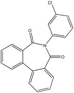 6-(3-Chlorophenyl)-5H-dibenz[c,e]azepine-5,7(6H)-dione