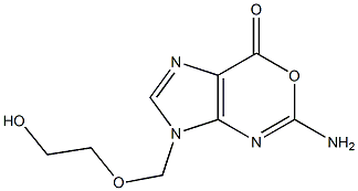  5-Amino-3-(2-hydroxyethoxymethyl)imidazo[4,5-d][1,3]oxazin-7(3H)-one