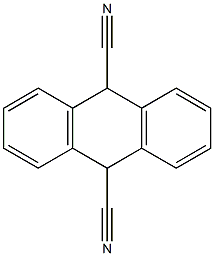[9,10-Dihydroanthracene]-9,10-dicarbonitrile,,结构式