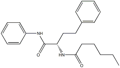  [S,(-)]-2-(Hexanoylamino)-4,N-diphenylbutyramide