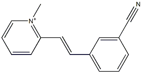 2-(3-Cyanostyryl)-1-methylpyridinium