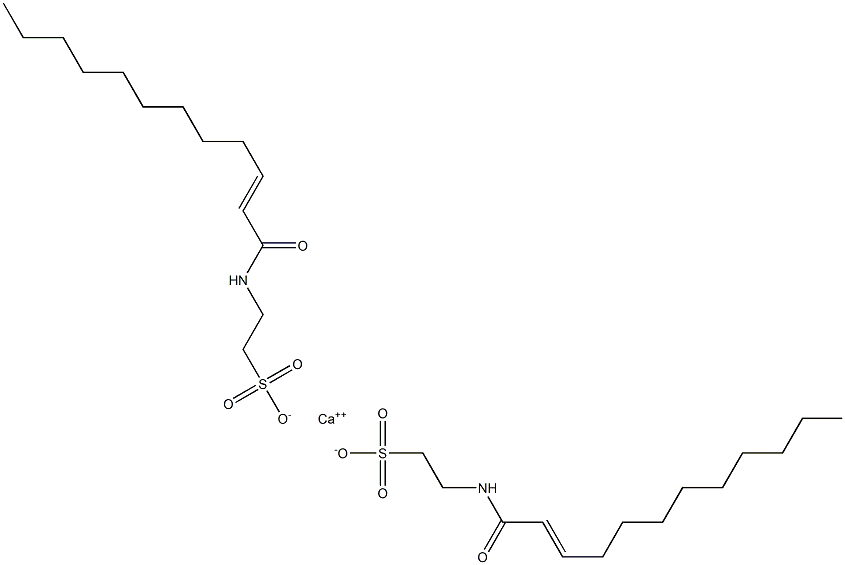 Bis[N-(2-dodecenoyl)taurine]calcium salt|