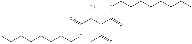  3-Acetyl-D-malic acid dioctyl ester