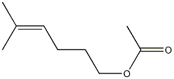Acetic acid 5-methyl-4-hexenyl ester,,结构式