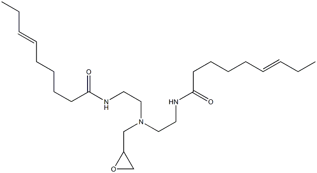 N,N'-[(Oxiran-2-ylmethylimino)bis(2,1-ethanediyl)]bis(6-nonenamide)