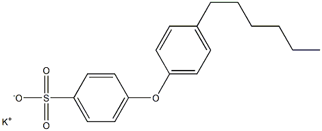 4-(4-Hexylphenoxy)benzenesulfonic acid potassium salt|