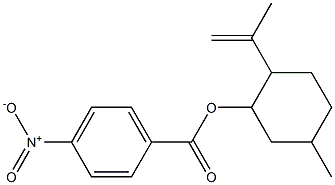 p-Nitrobenzoic acid p-menth-8-en-3-yl ester 结构式